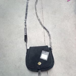 Santa Ana leather Women's Black Bag